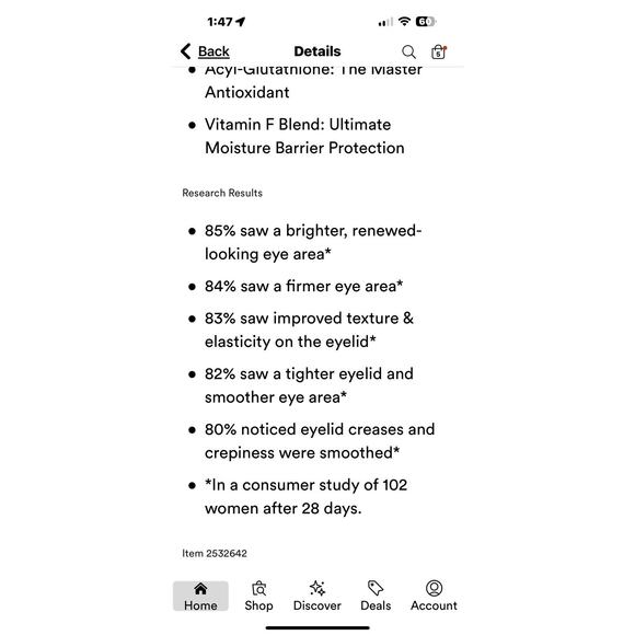 PERRICONE MD Essential Fx Acyl-Glutathione Eyelid Lift Serum 0.5 oz / 15 ml NIB - Picture 4 of 4